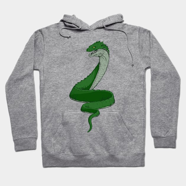 Basilisk Hoodie by AJIllustrates